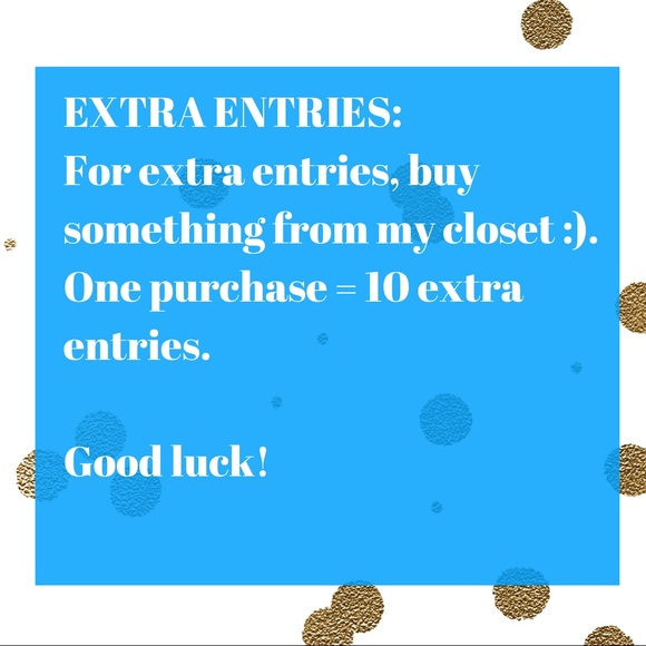 MY GIVEAWAY! - Picture 5 of 6